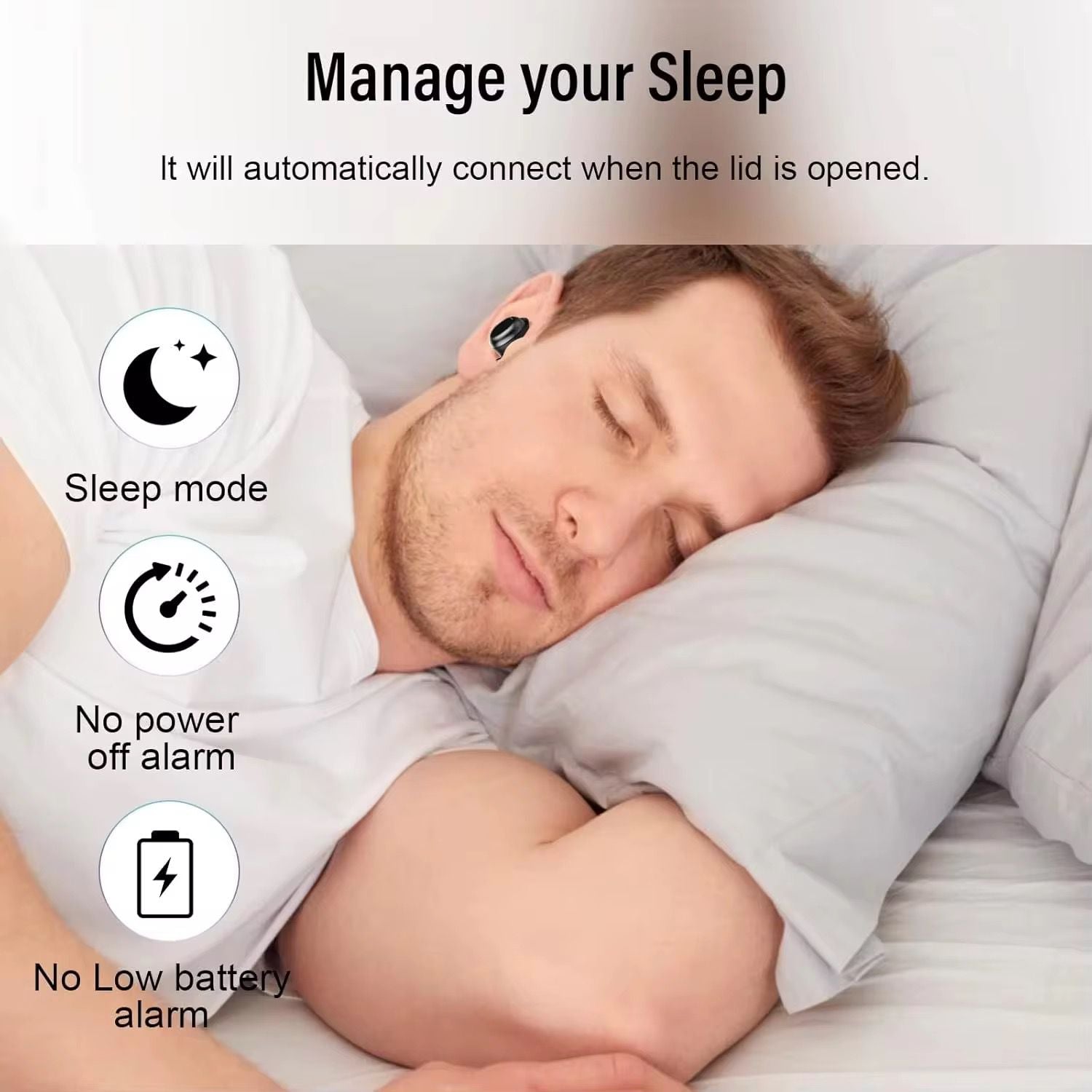 Auriculares inalámbricos HE-020A