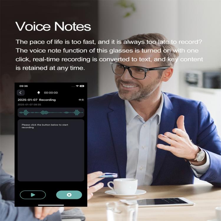 Gafas Inteligentes W100 – Tecnología Avanzada que Se Lleva con Estilo
